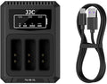 JJC NB-13L Battery Charger USB Triple Slot by JJC