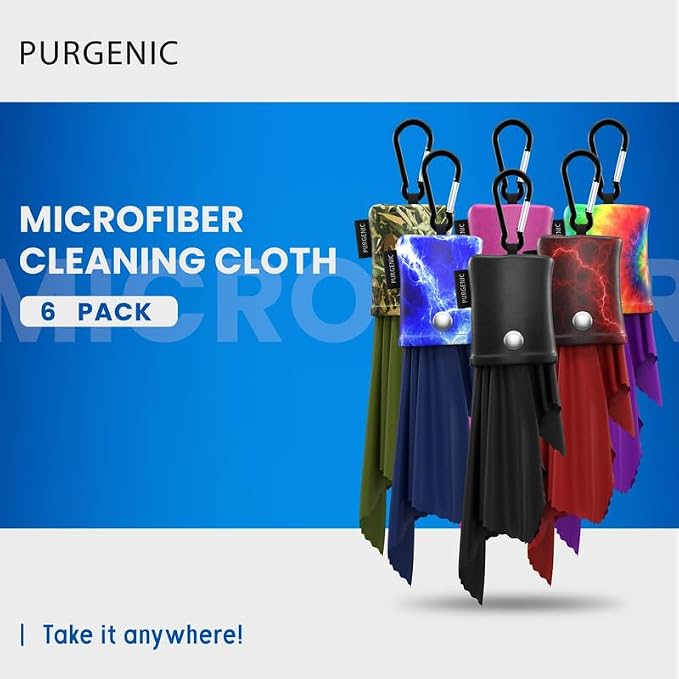 Microfiber Cloth & Glasses Wipes Lens & Glasses Cleaning Cloth - Image 2