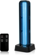 Zyntieu 39W UV Light Sanitizer with Remote Control and 3 Timers – Ozone Free Home Disinfection Device, Kills Germs, Viruses, Mold and Dust Mites – Whole Room Ultraviolet Light for Home and Office