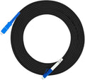 Jeirdus 300M LC to SC Outdoor Armored Simplex 9/125 SM Fiber Optic Cable Jumper Optical Patch Cord Singlemode 300Meters 985ft LC-SC