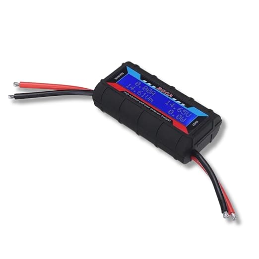 The Perfect Part Battery Monitor - 200A DC Amp Meter, Power Monitor with LCD Display for Clear Reading, RV Battery Monitor to Calculate the Voltage, Current, Power, Discharge Time, Power Meter Monitor