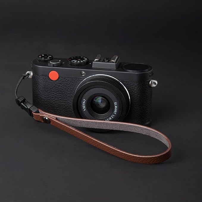 Vintage Minimalist Leather Camera Neck Shoulder Strap - Image 7