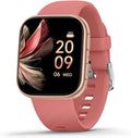 FITVII Health & Fitness Tracker (Answer/Make Calls), Smart Watch with 24/7 Heart Rate and Blood Pressure, Sleep Tracking, Blood Oxygen Monitor, 120+ Sport Modes Activity Tracker for Women Men