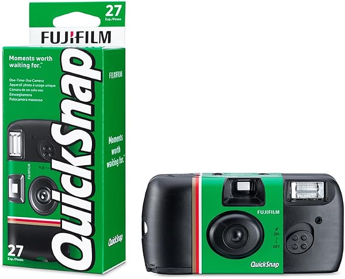Fujifilm QuickSnap Flash 400 One-Time-Use Camera by FUJIFILM