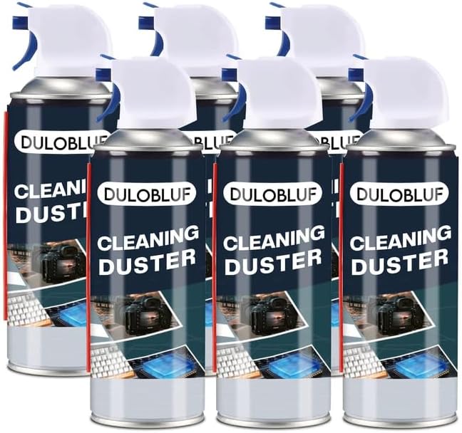 dulobulf Compressed Disposable Electronic Keyboard Cleaner for Cleaning Duster