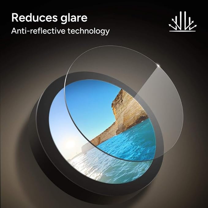 ZAGG Glass Elite Anti-Reflective Samsung Galaxy S25+ Camera Lens Protector – - Image 4