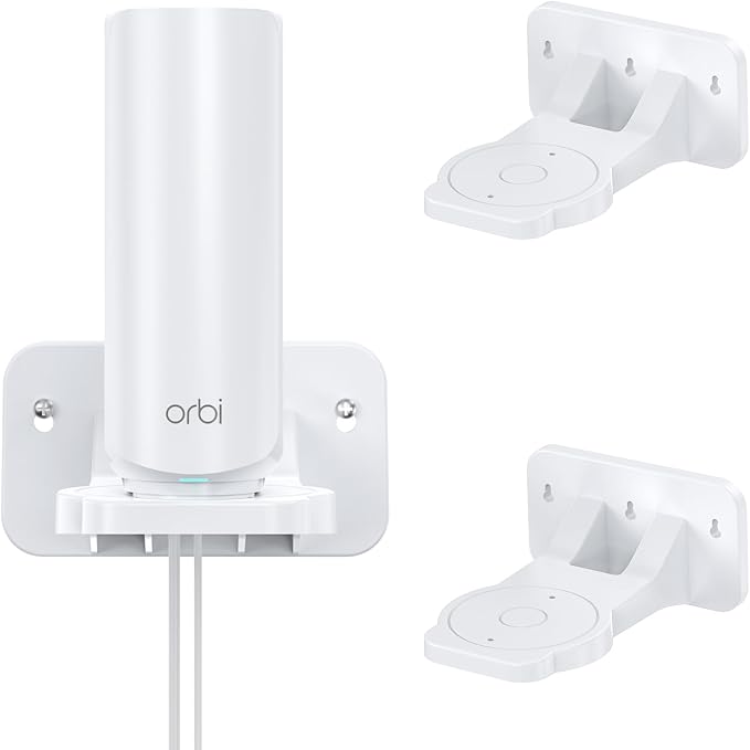 XLTTYWL Orbi WiFi 7 Wall Mount Kit, Orbit 7 Mount Bracket Optimize Space by XLTTYWL