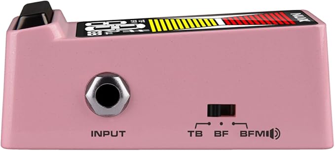 NUX NTU-3 MKII Pedal Tuner Flow Tune for Chromatic, Guitar, Bass, Large LCD Display,TB/BB Monitor Modes, Fits Any Board, Display Modes,Strobo Mode, Arrow Mode 1, Arrow Mode 2