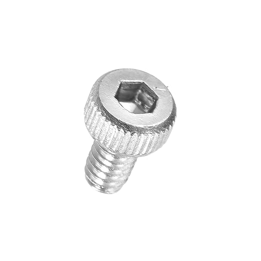 Kozelo 100pcs Socket Head Cap Screws - [M2-0.4 x 4mm] 304 Stainless Steel Allen Socket Drive for Electrical Motor 3D Printing Fan Engine Replacement Use, Silver