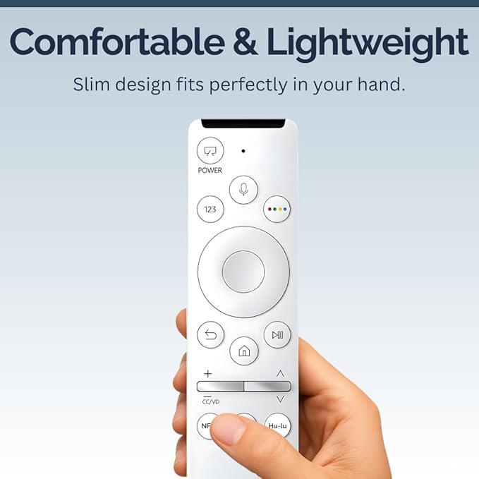 BN59-01312Q Samsung TV Remote Control Replacement for Smart TV - Easy Setup, Universal Remote, Streaming Shortcuts - Works with Samsung QLED, Frame, UHD, 4K, & LED Smart TVs