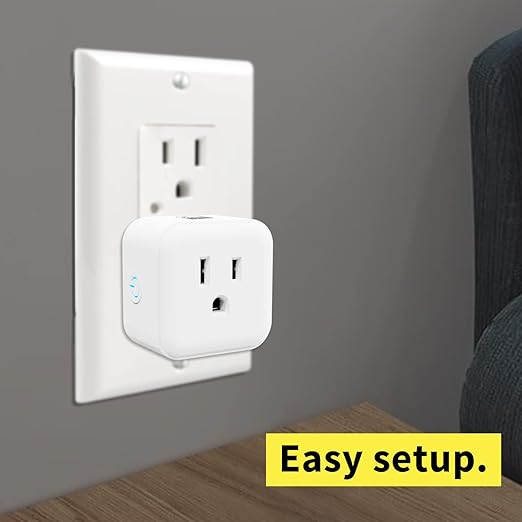 Minoston Smart Plug, Mini Plug-in Z-Wave 800 Series Socket with Built-in Repeater/RangeExtender, Z-Wave Hub Required, Compatible with SmartThings, Wink, Alexa, Google Assistant,FCC Listed, MP21Z