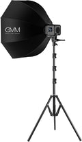 GVM SD80S 80W COB Video Light Kit, 5600K Continuous Lighting by GVMGreatVideoMaker