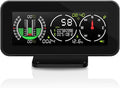 Car Inclinometer for Off-Road Driving, GPS Speedometer MPH KMH by AOMOSUR