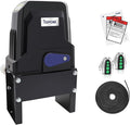 TOPENS BK800 Automatic Sliding Gate Opener Strong Belt Silent Drive Electric Gate Motor for Heavy Driveway Slide Gate Up to 1800 Pounds, Gate Operator AC Powered with 40ft Belt and Remote Control