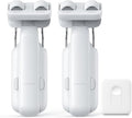 2025 Automatic Curtain Opener 3 Rod with Remote, Bluetooth Remote Control Smart Curtain, WiFi & App Control, Add Hub to Compatible with Alexa, Google Home, HomeKit