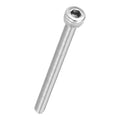 Kozelo 30pcs Socket Head Cap Screws - [M4-0.7 x 50mm] 304 Stainless Steel Allen Socket Drive for Electrical Motor 3D Printing Fan Engine Replacement Use, Silver