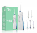 Cordless Water Dental Flosser for Teeth & Gums, Portable Electric Oral Irrigator with 3 Cleaning Modes, IPX7 Waterproof Rechargeable Water Flosser for Home, Travel & Daily Oral Care