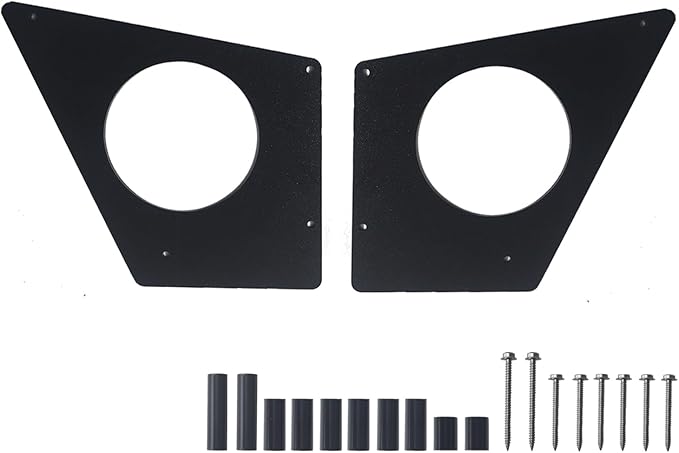 Uiuilz 6.5" Speaker Adaptors Roof Mount Kit for Can Am Defender 2017-2025 | Complete Mounting Hardware Included