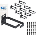 ICC 1.70” Metal Cable Management Ring, Vertical, Rack or Wall Mount, Pack of 10 – Cable Organizer for Structured Cabling and Racks