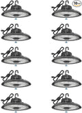 HYPERLITE 150W Smart High Bay LED Shop Lights 10pack, 140LM/W 5000K LED Highbay by HYPERLITE