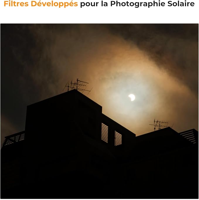 K&F CONCEPT 55mm ND1000000 ND Lens Filter Solar Eclipse Neutral Density Camera - Image 4