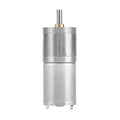 25mm DC 12V 25GA 370 Metal Gear Motor Low Speed High for Electronic Locks Robots Electric Curtains Doors Pet Feeders Surveillance Systems and Mixers