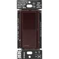 Lutron Claro Smart Light Switch for Caseta Lighting, for LED Lights, Fans, 5 Amp, Single-Pole/3-Way, Neutral Required, DVRF-5NS-BR, Brown