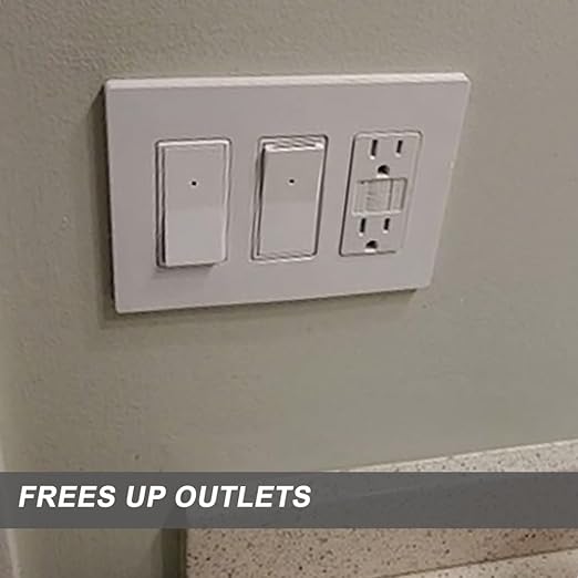 10Pack SOZULAMP Wall Switch with Night Light - Combination Nightlight and Single Pole Light Switch