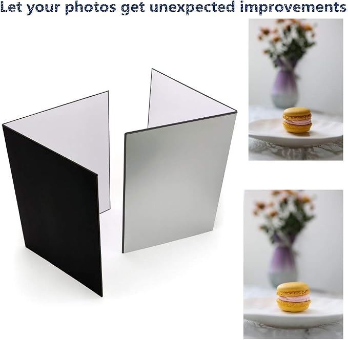 Light Reflector 3 in 1 Photography Reflector Cardboard, A3 Size Folding Light - Image 4