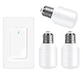 Remote Control E26 E27 Light Bulb Socket Adapter, Max 500W, No Wiring Needed by greencycle