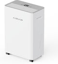 AIRVIP 34 Pints Dehumidifiers for Home with 6.56ft Drain Hose, 2441 Sq.Ft Quite & Energy Efficient Dehumidifier for Basement Bedroom Bathroom with Auto Shut Off,2.5 L Water Tank,Smart Humidity Control