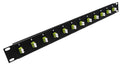 Ultra Spec Cables 1U 12 Port High Density Patch Panel, Loaded by UltraSpecCables
