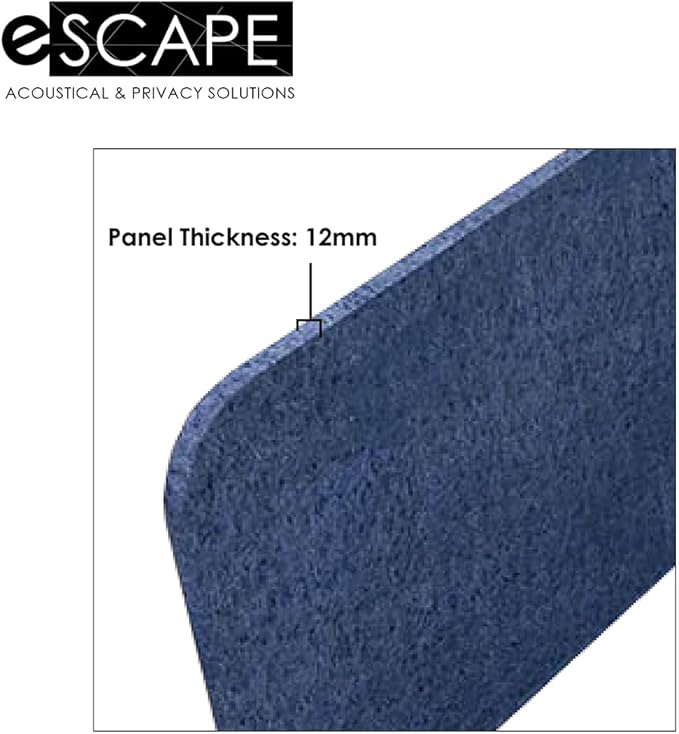 Escape Acoustic Wall Art | Matrix Design | Suspended Sound Proofing Panels | Eco-Friendly Recycled Material | 4X2 | Sand Dune