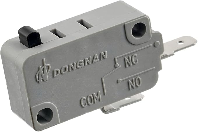 BOJACK Microwave Oven Door Switch KW3A 16A 125/250 V Door Interloc (Pack of 2 pcs Normally Open Switchs)