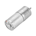 25mm DC 12V 25GA-370 Low Speed Metal Gear Motor for Electronic Locks Robotics Electric Curtains Security Systems with Copper Coil and Quiet High Performance