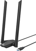 BrosTrend USB WiFi 6 Adapter AX1800 Long Range WiFi USB Adapter by BrosTrend