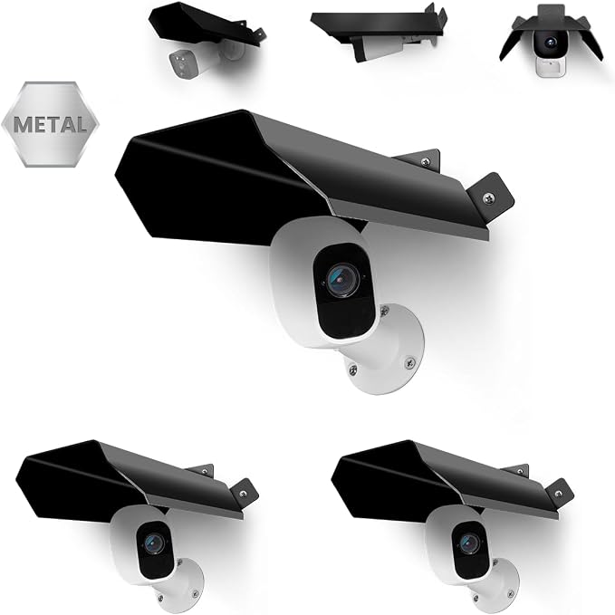 Universal Security Camera Sun Rain Cover Shield, Waterproof Protective Roof by WEILAILIFE