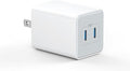 USB C Wall Charger 40W, 1 Pack Dual Port 20W PD 3.0 Type C Fast Charging Block, Durable Compact Power Adapter for iPhone 11/12/13/14/15/16/17 Pro Max, AirPods4，watch10 ultra2