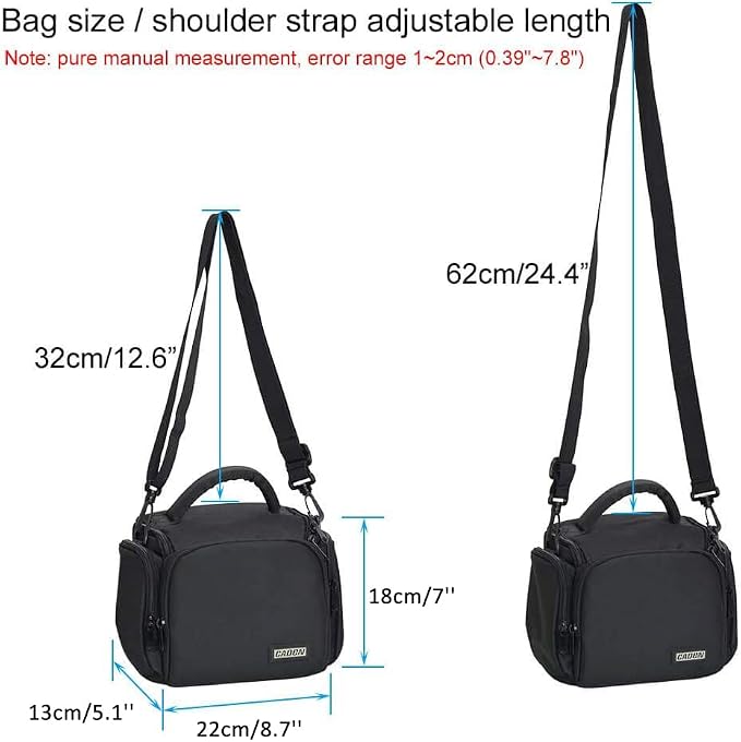 CADeN Compact Camera Shoulder Crossbody Bag Case Compatible - Image 7