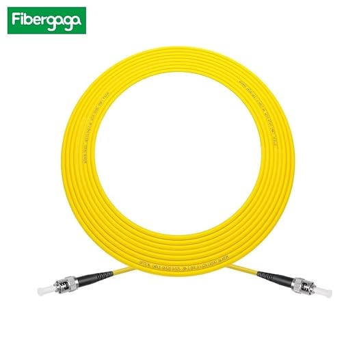 Fibergaga-1m OS2 ST to ST Fiber Patch Cable, Single Mode, Length Option: - Image 5