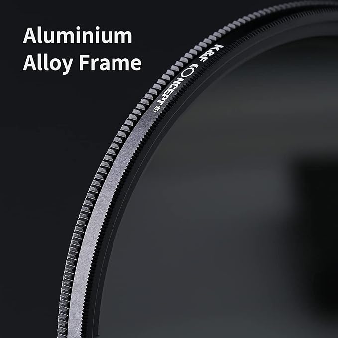 K&F CONCEPT 55mm Variable ND2-ND400 ND Lens Filter - Image 6