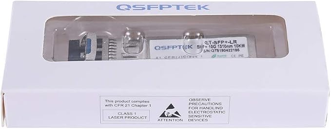 QSFPTEK10GBASE-LR Module, 10G SFP+ Optical Transceiver, 10Gb Duplex LC 1310nm - Image 7