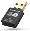 WiFi Adapter for Desktop PC, USB WiFi Adapter, Dual Band 600Mbps 2.4/5.8Ghz by BUANIIHSmartLifeCompanion