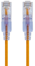 Monoprice - 116322 SlimRun Cat6A Ethernet Patch Cable - Snagless RJ45 UTP Pure by Monoprice