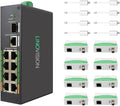 LINOVISION Industrial 8-Port EOC & POE Switch by LINOVISION%C2%AE