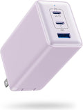 150W USB C Charger Block,GaN III Compact Foldable Wall Charger 3 Port Fast Charging Station,PD QC PPS Portable USB C Hub 100W Laptop Adapter for MacBook Pro/Air,iPad,iPhone 16/Pro,Galaxy S24,Dell etc