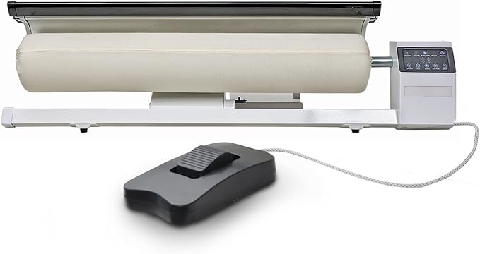 Rotary Steam Press, Hotel Linen Ironing Roller Machine With Continuous Steam. Home&Commercial Use For Bed Sheet,Pillowslip,Napkin,Tablecloth or Almost Any Flat Appropriately Sized Fabric[Only Machine]