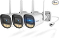 OHWOAI 《Dual Band WiFi & IP65 Waterproof》Wireless Outdoor Security Camera by OHWOAI