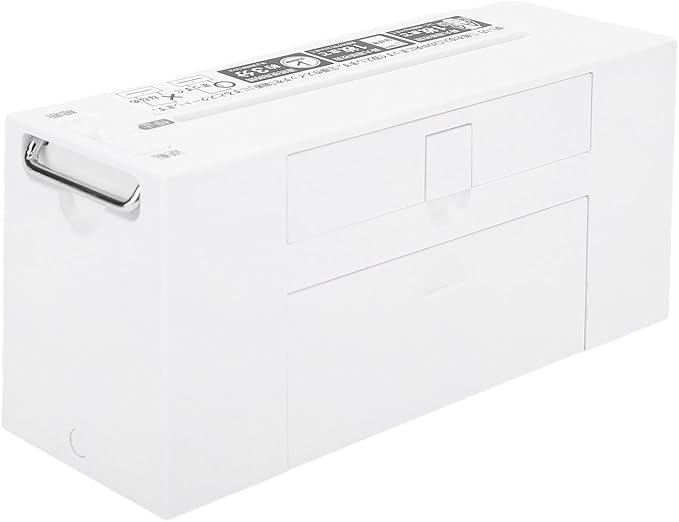 Brrnoo Mini Electric Paper Shredder, Portable Battery Powered A5 Document Shredder with Low Noise Design, for Home Office Use