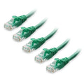 Cable Matters 10Gbps 5-Pack Snagless Cat 6 Ethernet Cable - 10ft by CableMatters